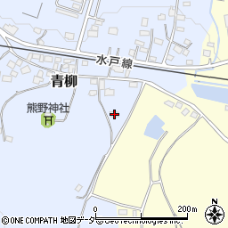茨城県桜川市青柳16周辺の地図