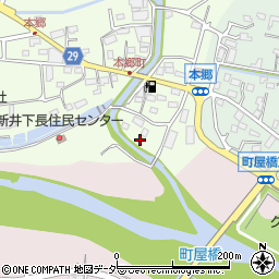 群馬県高崎市本郷町2267-1周辺の地図