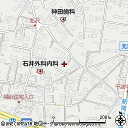 茨城県水戸市千波町1378-11周辺の地図
