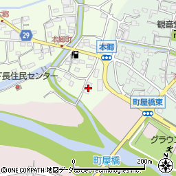 群馬県高崎市本郷町2246周辺の地図