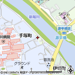 石川県加賀市新保町（テ）周辺の地図