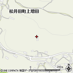 群馬県安中市松井田町上増田1037周辺の地図