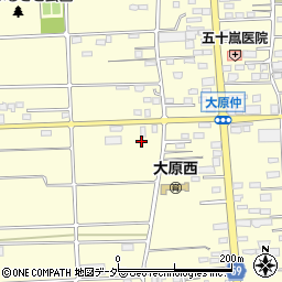 群馬県太田市大原町1732-1周辺の地図