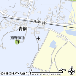茨城県桜川市青柳65周辺の地図