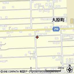 群馬県太田市大原町622-11周辺の地図