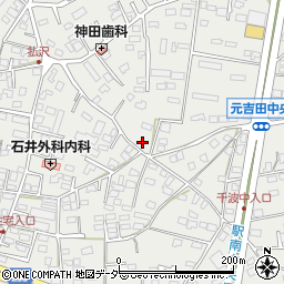 茨城県水戸市元吉田町101-4周辺の地図