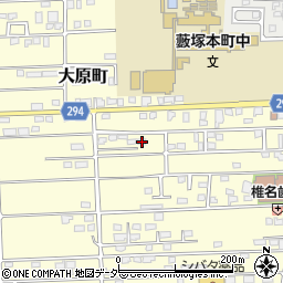 群馬県太田市大原町620-3周辺の地図