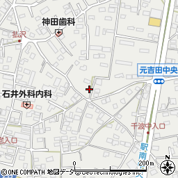 茨城県水戸市元吉田町101-8周辺の地図