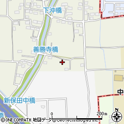 群馬県高崎市新保田中町225周辺の地図