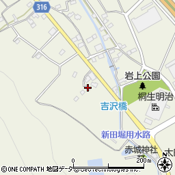 群馬県太田市吉沢町877周辺の地図