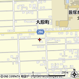 群馬県太田市大原町622-13周辺の地図