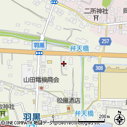 茨城県桜川市友部978-2周辺の地図