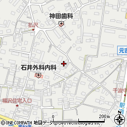 茨城県水戸市千波町1378-10周辺の地図
