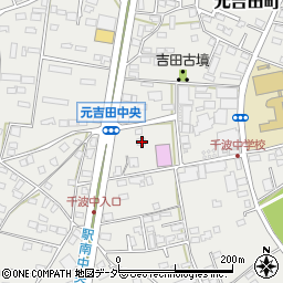 茨城県水戸市元吉田町328-5周辺の地図