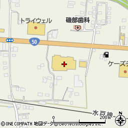 茨城県桜川市友部793周辺の地図