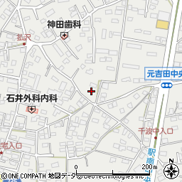 茨城県水戸市元吉田町101-6周辺の地図