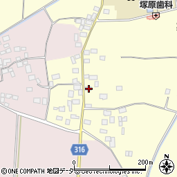 栃木県真岡市長沼1819周辺の地図