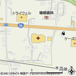 カインズ岩瀬店周辺の地図