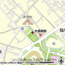 水戸市総合運動公園第２テニスコート周辺の地図