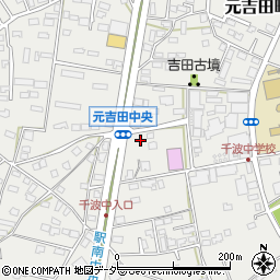 茨城県水戸市元吉田町328-7周辺の地図