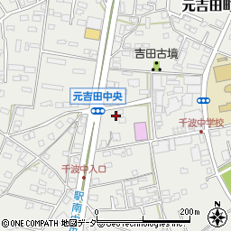 茨城県水戸市元吉田町328-20周辺の地図