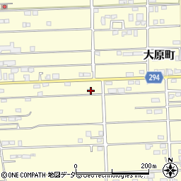群馬県太田市大原町636-24周辺の地図