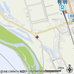 長野県安曇野市穂高北穂高2377周辺の地図