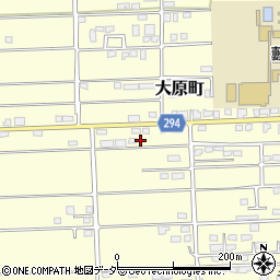 群馬県太田市大原町638-78周辺の地図