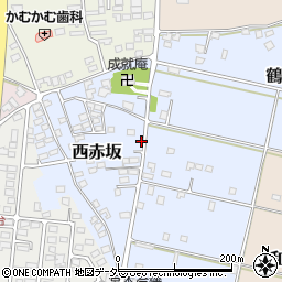 茨城県ひたちなか市西赤坂3978周辺の地図