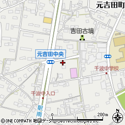 茨城県水戸市元吉田町328-2周辺の地図
