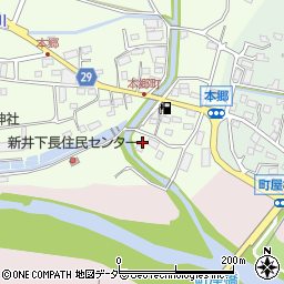 群馬県高崎市本郷町2264周辺の地図