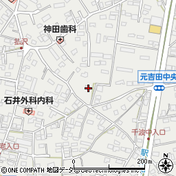 茨城県水戸市元吉田町101周辺の地図