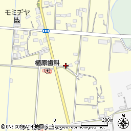栃木県栃木市大平町牛久17周辺の地図