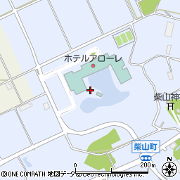 石川県加賀市柴山町と周辺の地図