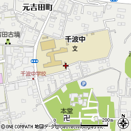 茨城県水戸市元吉田町620-1周辺の地図