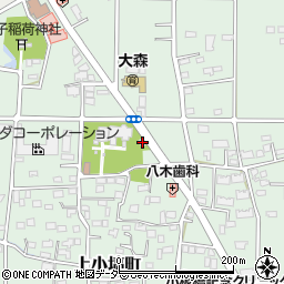 群馬県高崎市上小塙町615周辺の地図