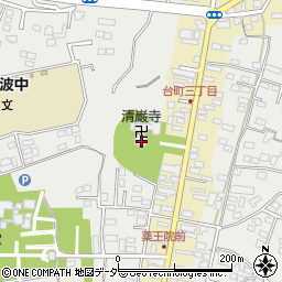 茨城県水戸市元吉田町3240周辺の地図