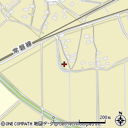茨城県笠間市小原1980周辺の地図