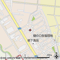 栃木県栃木市樋ノ口町123周辺の地図