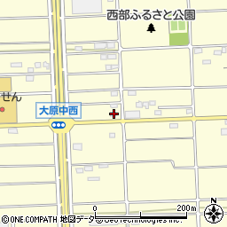 群馬県太田市大原町1702周辺の地図