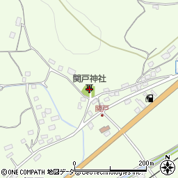 関戸神社周辺の地図