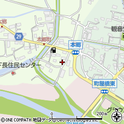 群馬県高崎市本郷町2261-13周辺の地図