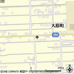 群馬県太田市大原町646周辺の地図