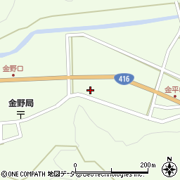 石川県小松市金平町ヨ周辺の地図