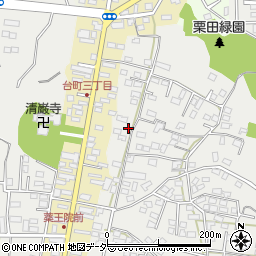 茨城県水戸市元吉田町2399-1周辺の地図