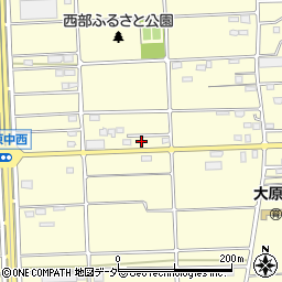 群馬県太田市大原町1711周辺の地図