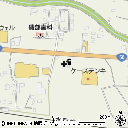 茨城県桜川市友部872周辺の地図