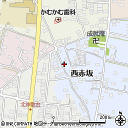茨城県ひたちなか市西赤坂4009周辺の地図
