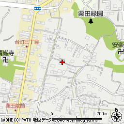 茨城県水戸市元吉田町2452-1周辺の地図