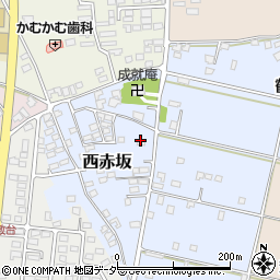 茨城県ひたちなか市西赤坂3985周辺の地図